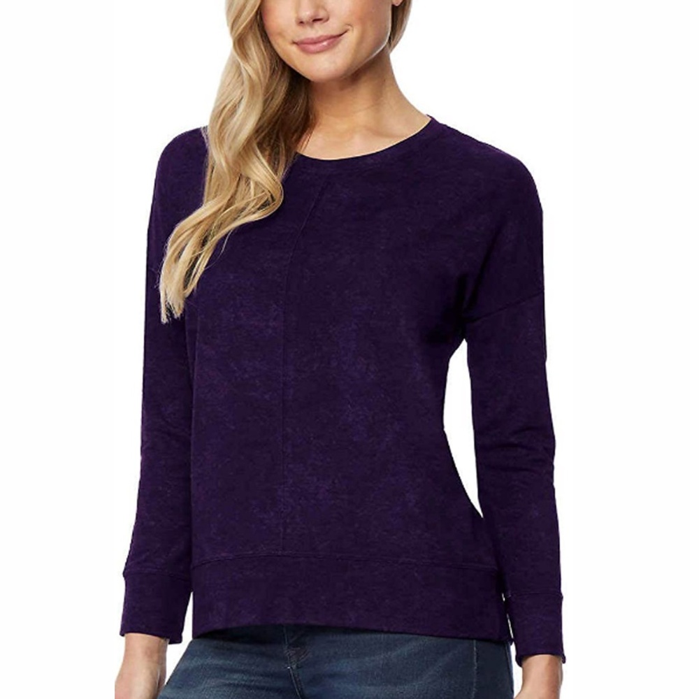 32 DEGREES Ladies Crew Neck Stretch Comfort P.Over